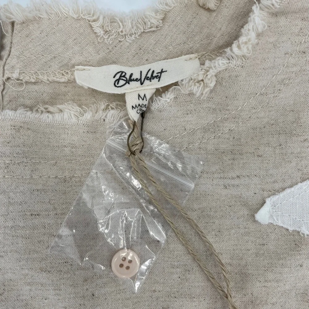 Wide Leg Star-Print Pantsuit in Light Beige - Picture 13 of 16